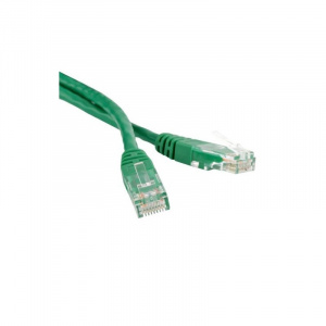 Патч-корд UTP RJ-45 Cat.5e 1,5м зеленый LSZH Hyperline