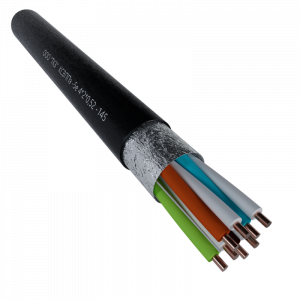 Кабель FTP  4 пары Cat.5е внешний 305м чёрный ТКЗ