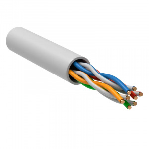 Кабель UTP  4 пары Cat.5е внутр. LSZH нг(А)-LSLTx 305м белый ITK