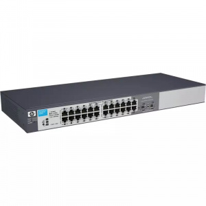 Коммутатор упр. Smart,  22x10/100TX, 2x10/100/1000T/SFP, 1810-24 Switch, HP