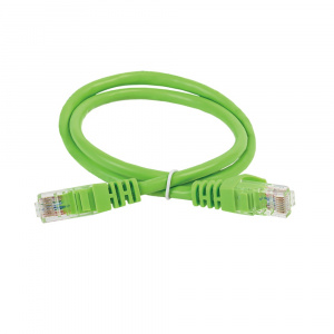 Патч-корд UTP RJ-45 Cat.5e 1м зеленый GENERICA