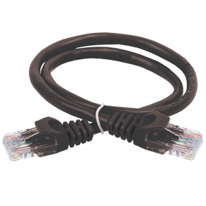 Патч-корд UTP RJ-45 Cat.5e 0,5м чёрный ITK