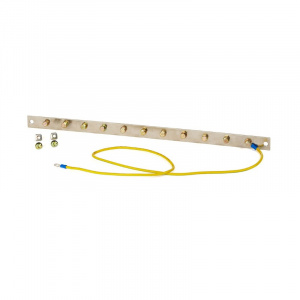Шина заземления 19", Hyperline