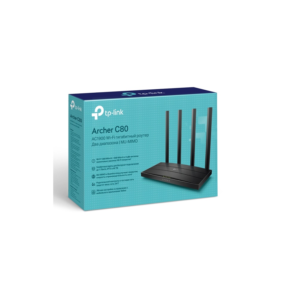 Маршрутизатор Archer C80 TP-LINK 
