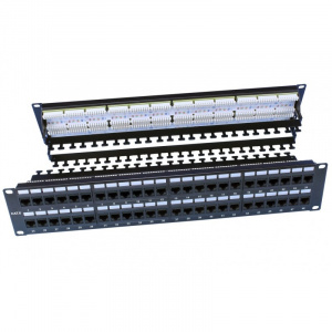 Патч-панель 2U 48*RJ-45 Cat.6 Hyperline