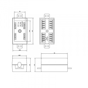 Соединитель IDC cat.5e экран Hyperline