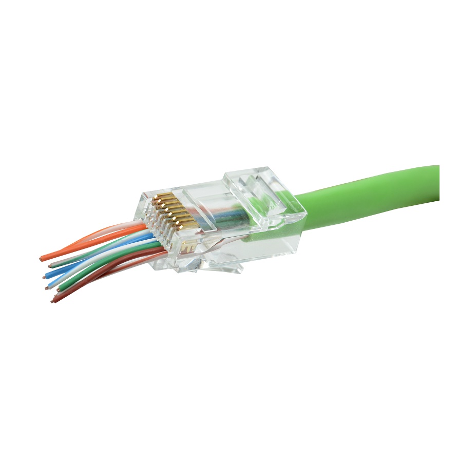 Разъем RJ-45 Cat.5e 50 мкд FPS (100шт/уп) ITK