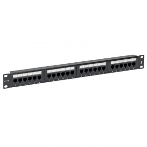 Патч-панель 1U 24*RJ-45 Cat.6 PRO EKF