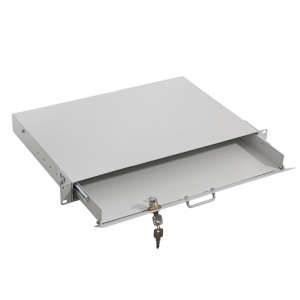 Выдвижная полка для клавиатуры 19" 1U TLK-KB1-GY TLK
