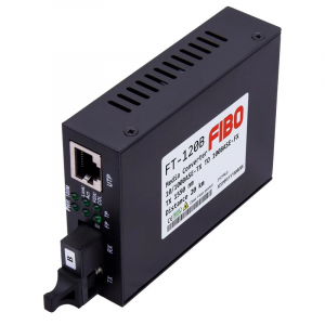 Медиаконвертер WDM 10/100Base-TX/100Base-FX, 1550/1310 нм FIBO