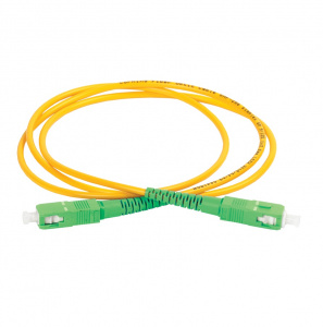 Патч-корд оптический SM, 9/125 (OS2), SC/APC-SC/APC,(simplex),1м ITK 