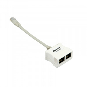 Разветвитель 1*RJ-45 - 2*RJ45 Hyperline