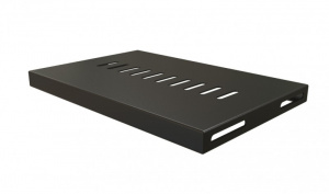 Полка 10" Г180мм чёрный Hyperline