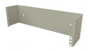 Кронштейн настенный  3U серый Hyperline