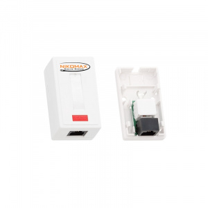 Розетка инф. 1*RJ-45 cat.6 Nikomax