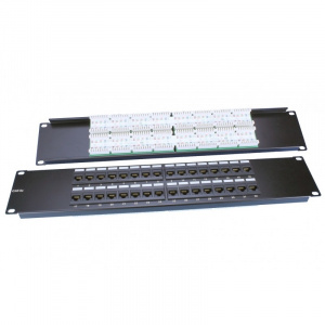Патч-панель 2U 32*RJ-45 Cat.5e Hyperline