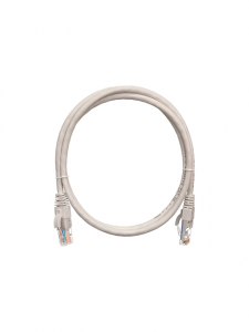 Патч-корд FTP RJ-45 Cat.5e 0,5м серый Nikomax