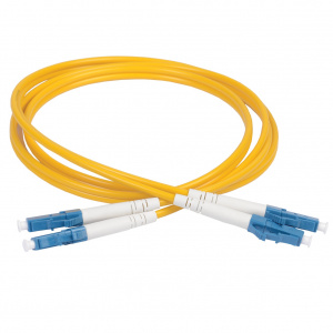 Патч-корд оптический для одномодового кабеля (SM) 9/125 (OS2) LC/UPC-LC/UPC Duplex LSZH 2м ITK 