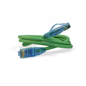 Патч-корд UTP RJ-45 Cat.6 0,5м зелёный LSZH Hyperline