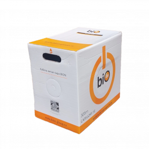 Кабель FTP 4 пары Cat.5е внешний 305 м чёрный Bion