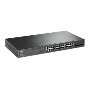 Коммутатор 24xGE PoE (бюджет PoE: 250 Вт) 4xGE/SFP TL-SG2428P TP-Link