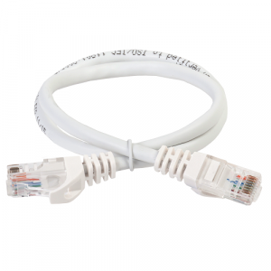 Патч-корд UTP RJ-45 Cat.5e 1,5м белый ITK