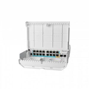 Коммутатор упр. 16xRJ45, 2x SFP, CRS318-1Fi-15Fr-2S-OUT, MikroTik