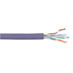 Кабель UTP  4 пары Cat.6 внутр. LSZH 305 м фиолетовый ITK