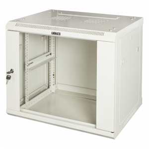 Шкаф настенный  15U Г800 стекло Lanmaster 