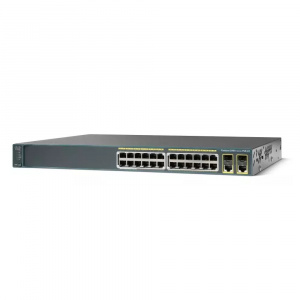 Коммутатор упр. 24x10/100/1000T, 4xSFP, Catalyst 2960-X 24 GigE, LAN Base Image, Cisco