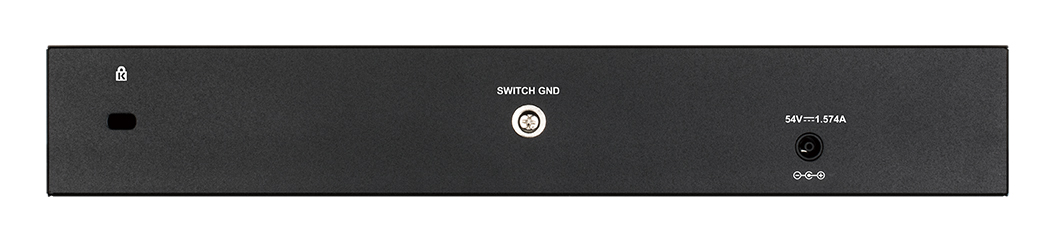 Коммутатор PoE настраиваемый L2 гигабитный 8*10/100/1000_RJ45 2*1000_SFP 8*PoE D-Link