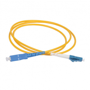 Патч-корд оптический SM, 9/125 (OS2), LC/UPC-SC/UPC,(duplex),15м ITK 