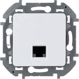 Розетка инф. RJ 45 категория 6 UTP INSPIRIA белый Legrand