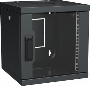 Шкаф настенный  10" 6U Г310 стекло черный LWS ITK