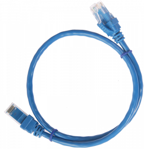 Патч-корд UTP RJ-45 Cat.5e 5м синий ITK