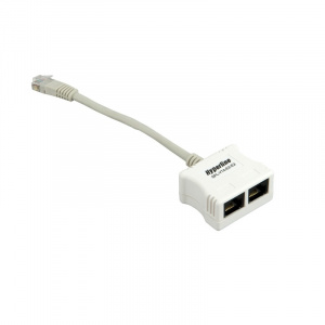 Разветвитель 1*RJ-45 - 2*RJ-45 Hyperline