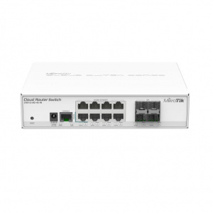 Коммутатор упр. Mikrotik CRS112-8G-4S-IN