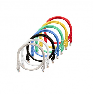 Патч-корд UTP RJ-45 Cat.5e 3м черный Nikomax