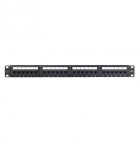 Патч-панель 1U 24*RJ-45 Cat.6 (Essential) NIKOMAX