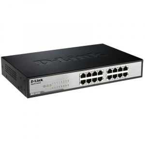 Коммутатор 16x100/1000T DGS-1016C D-Link