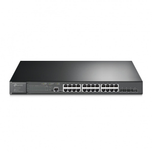 Коммутатор 24x100/1000T 4xSFP TL-SG3428XMP TP-Link