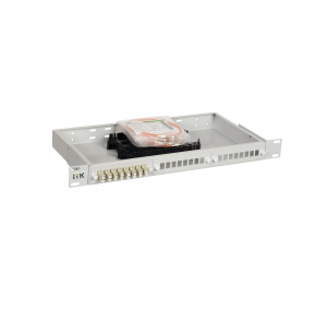 Кросс укомплектованный 1U SC (simplex) 8 шт (OM2) ITK