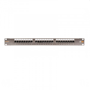 Патч-панель экран. 1U 24*RJ-45 Cat.5e Nikomax