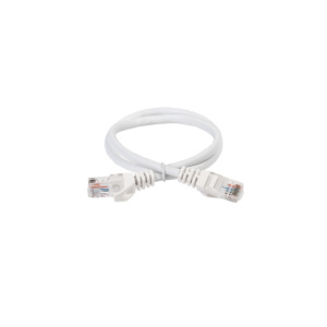 Патч-корд UTP RJ-45 Cat.6 3м LSZH белый  ITK