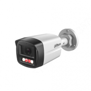 2Мп уличная цилиндрическая IP-видеокамера с ИК  и LED-подсветкой DH-IPC-HFW1239TL1P-A-IL-0280B Dahua