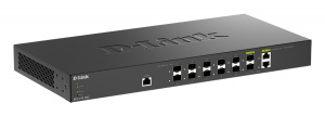 Коммутатор настраваемый L2+ гигабитный 10*10G_SFP+ 2*комбо D-Link