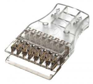 Коннектор 4-парный 110  (вилка), cat 5e, Hyperline