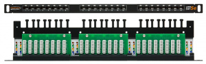 Патч-панель 0.5U 24*RJ-45 Cat.5e Nikomax
