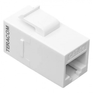 Соединитель RJ-45 cat.5e тип Keystone Jack EKF