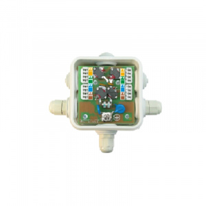 Грозозащита Ethernet РГ4PoE 10/100TX, (Поддержка PoE) RJ-45, уличн. IP54, Info-Sys
